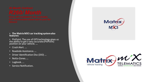 MATRIX MX3 TRACKER